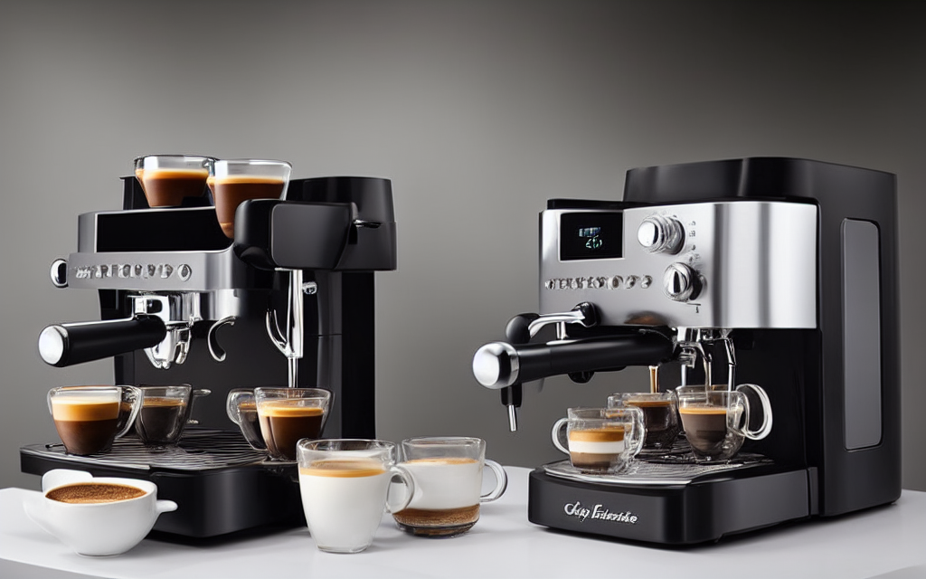 Visual illustration of what makes a super automatic espresso machine special? for Best super automatic espresso machine under $1000